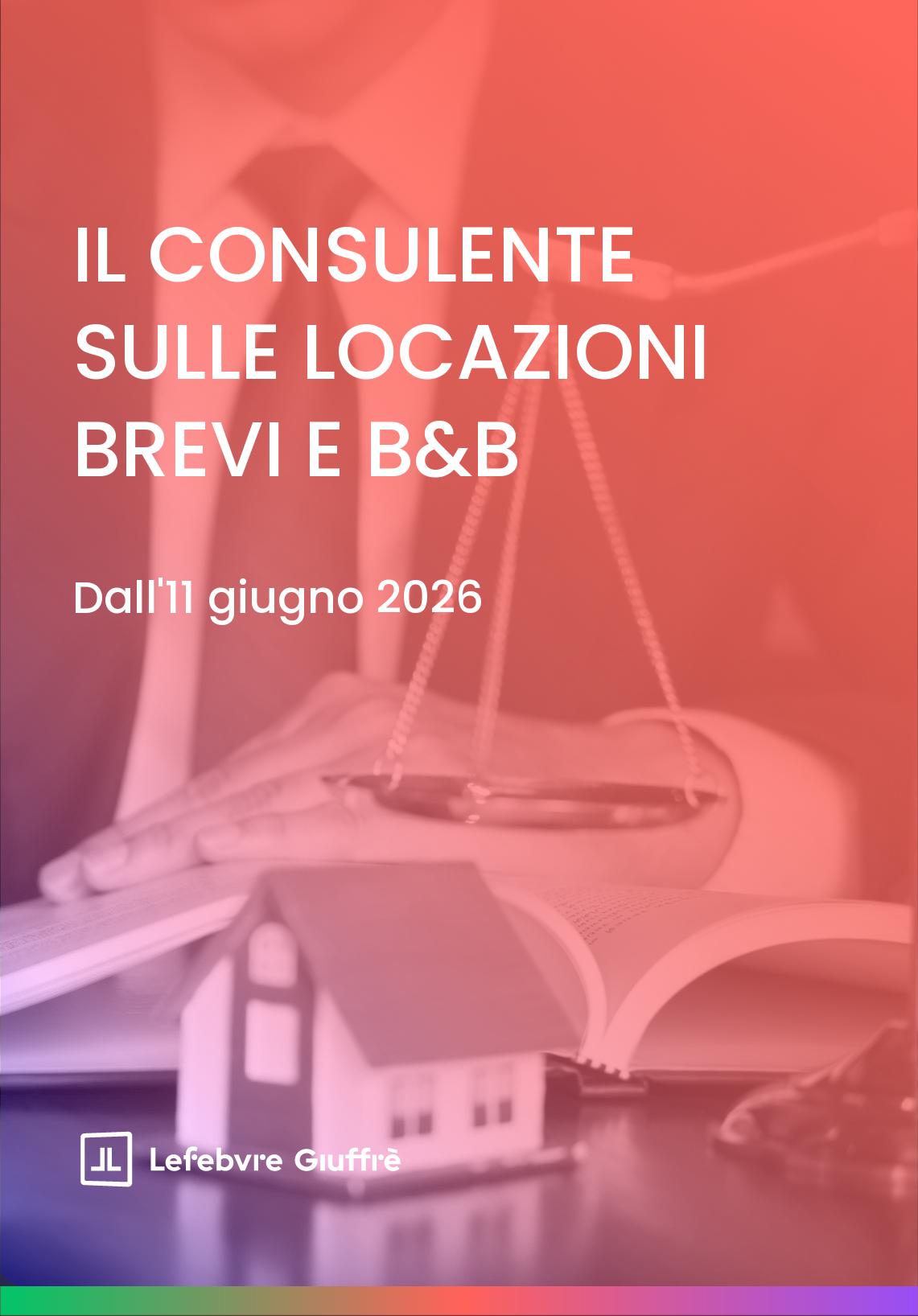 IL CONSULENTE SULLE LOCAZIONI BREVI E B&B
