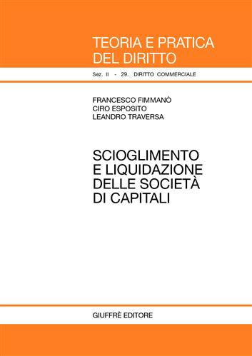 Scioglimento e liquidazione delle societa' di capitali