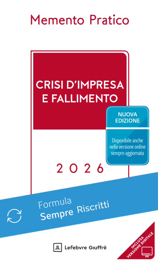 Memento Crisi d'impresa e fallimento | Lefebvre Giuffr